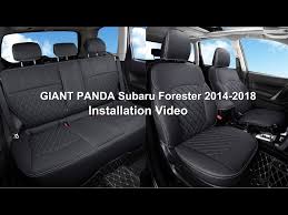 Giant Panda Subaru Forester 2016