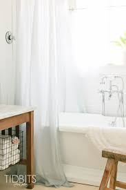 Window Curtains As Shower Curtains