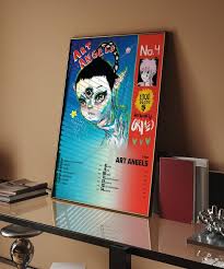 Grimes Art Angels Album Cover Poster