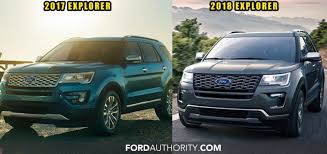 2018 Ford Explorer Vs 2017 Ford
