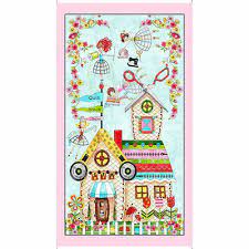 Sew Quilt Theme Cottage Garden Fairy