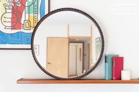 Large Round Mirror Nathan A Wall