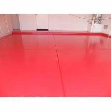 Oil Based Paint Red Flooring Color