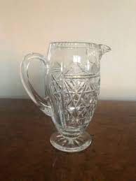Cut Glass Water Jug 1900s For At