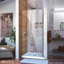 Unidoor 29 37 Hinged Shower Door