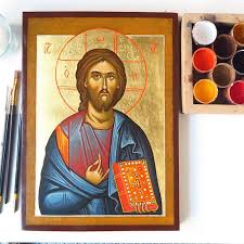 Christ Pantocrator Byzantine Hand