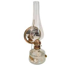 Buy A Antique Oil Lamp With Mirror In