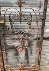 Double Cast Iron Gate Late 19th