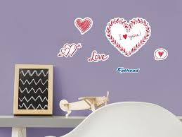 Vinyl Wall Decals Heart Icons Valentines