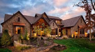 Rock Ranch Rustic House Plans House