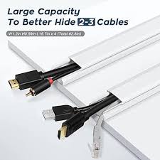 Yclyc 62 8in Cable Cover Wall White
