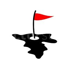 Golf Logo Vector Golf Stick Ball
