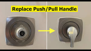 How To Replace Push Pull Shower Handle