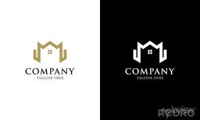 Luxury M Letter Crown King Logo Vector