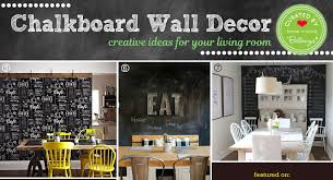 How To Create Chalkboard Wall Decor For