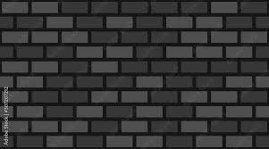Simple Vector Dark Brick Wall