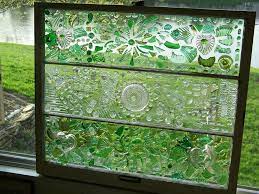 Old Window Glass Стеклянная мозаика