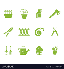 Accessories Icons Set Vector Image