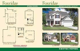 Foxridge Floor Card Brochures Design