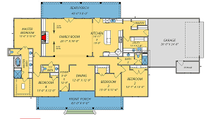 One Level Country House Plan 83903jw
