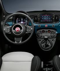 Interiors Fiat 500c Dolcevita Plus