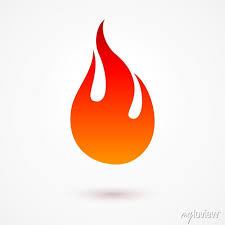 Fire Icon Wall Stickers Web Warning