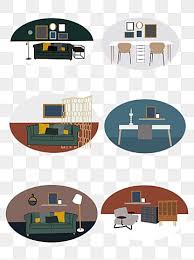 Interior Ilration Png Vector Psd