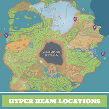 hyper beam tm location recipe