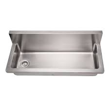 Whitehaus Whncmb4413 Noah S Collection Brushed Stainless Steel Commercial Utility Sink