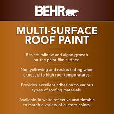 Multi Surface Exterior Roof Paint 06505