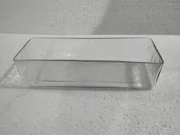 Transpa Rectangular Glass Serving Bowl