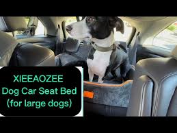 Xieeaozee Dog Car Seat Bed For Large