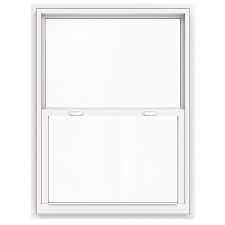 36 In X 42 In V 4500 Series White Single Hung Vinyl Window With Fiberglass Mesh Screen