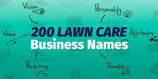 200 Best Lawn Care Business Names To