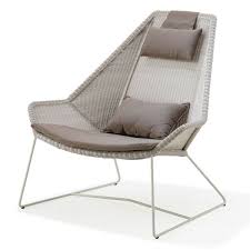 Breeze High Back Lounge Chair By Cane