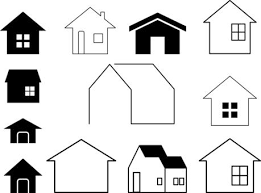 Design House Vectors Clipart