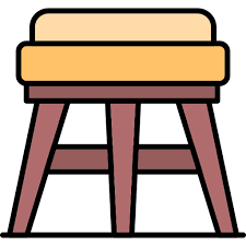 Stool Generic Color Lineal Color Icon