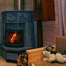 Photograph Fireplace And Log Firewood