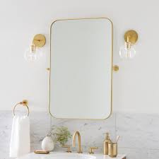 Metal Frame Pivot Wall Mirror