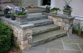 Types Of Stone Steps Concord Stoneworks