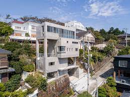 Atami Tower House On A Steep Slope In Japan