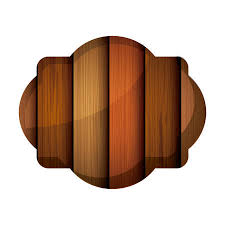 Wood Frame Icon Material Texture