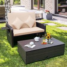 3 In 1 Multifunctional Sofa Set Patio
