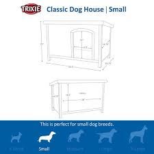 Trixie Natura Classic Dog House Flat