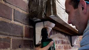 Install A Mantel Over A Brick Fireplace