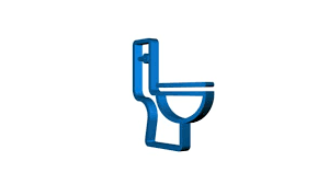 Toilet Bowl Icon Stock Vector By