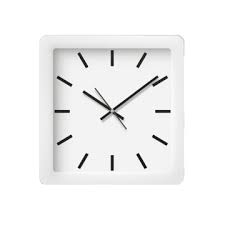 Modern Realistic Square Wall Clock
