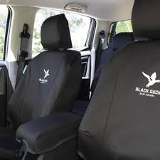 Landrover Black Duck Seatcovers