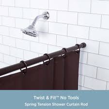 Spring Tension Shower Curtain Rod