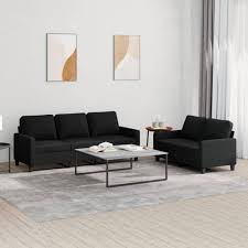 Vidaxl 2 Piece Sofa Set With Cushions